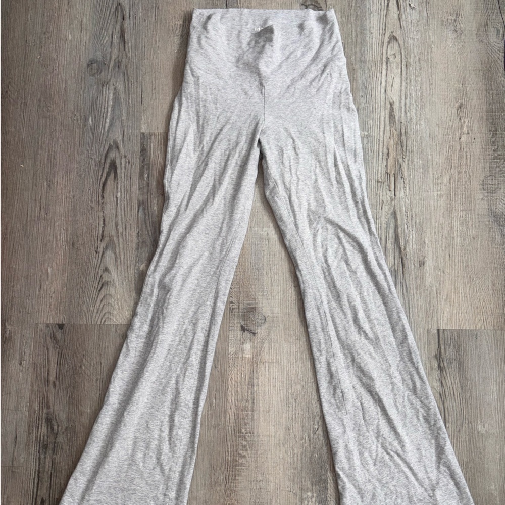 TNA Light Gray Boot Cut Lounge Pants